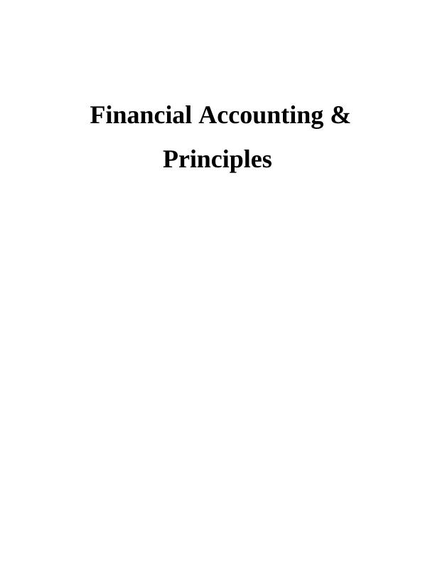 Financial Accounting & Principles Assignment_1