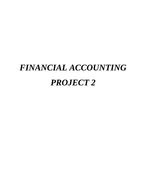Financial Accounting Solution - Assignment_1