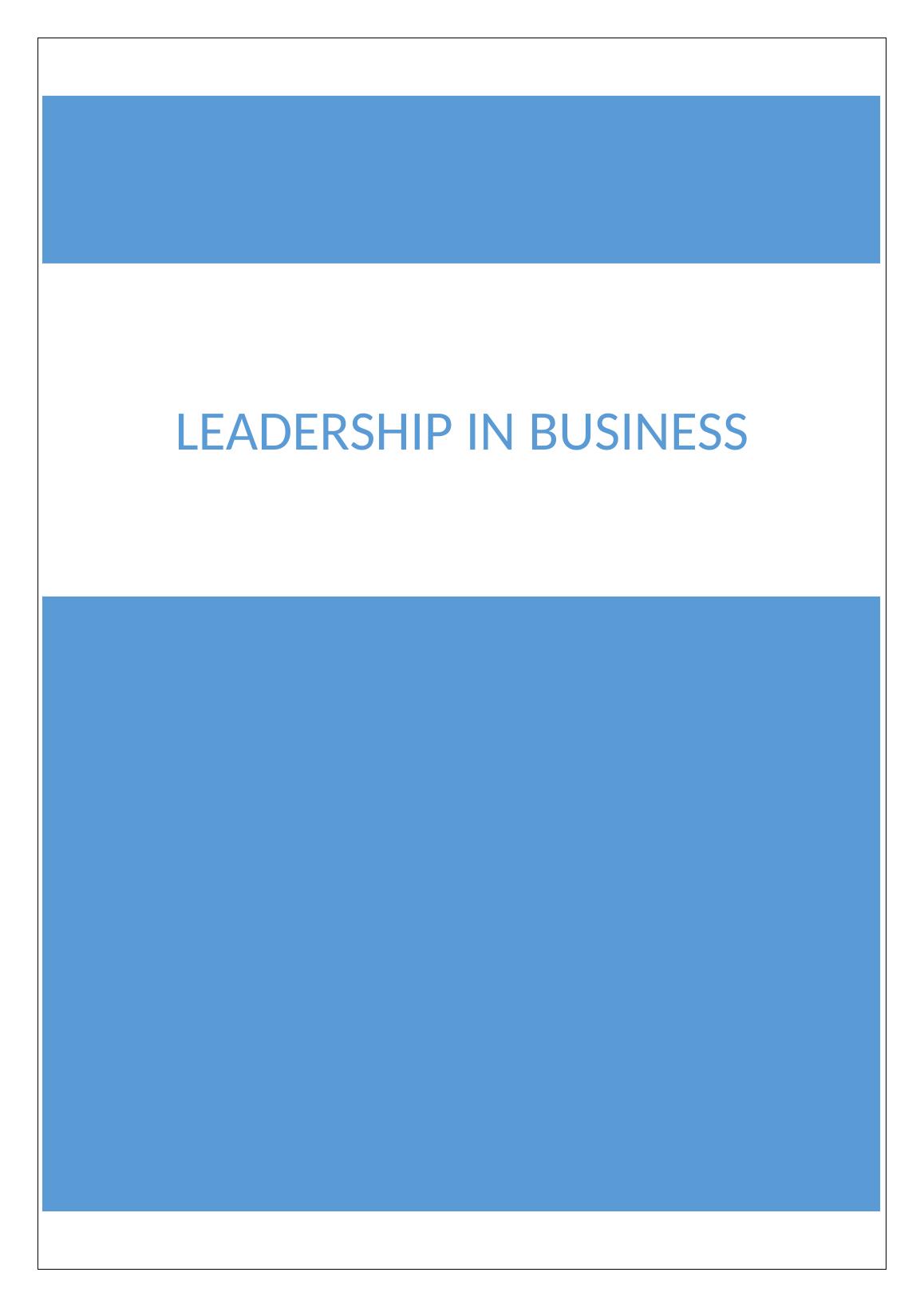 Leadership in Business Report 2022_1