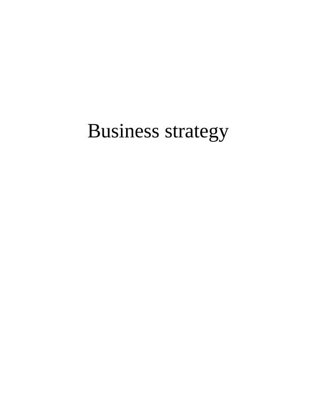 Report on Business Strategy of Vodafone Plc_1