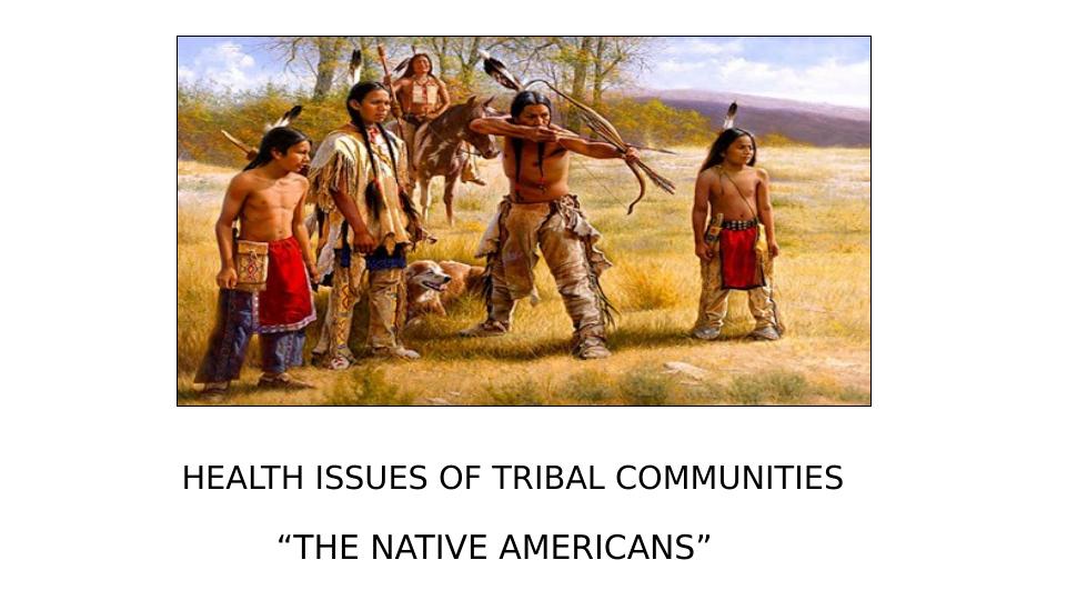 HEALTH ISSUES OF TRIBAL COMMUNITIES_1