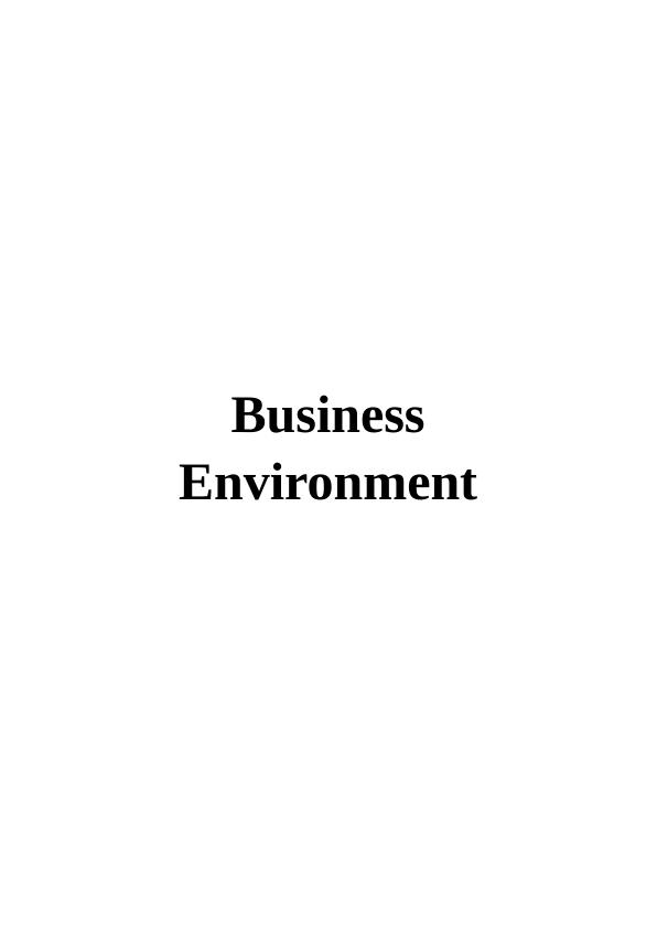 Introduction to the Business Environment_1