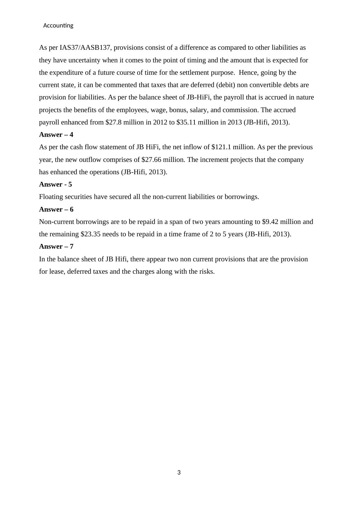 The Overall Current Liabilities of JB Hi Fi Limited | Annual Report_3