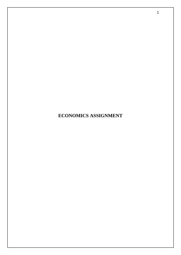 Economics  Assignment   2022_1