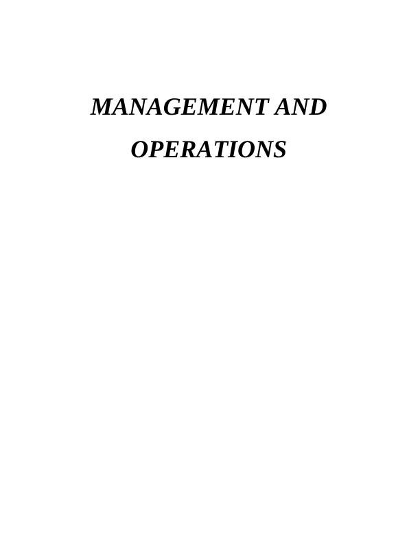 Approaches of Operational Management_1