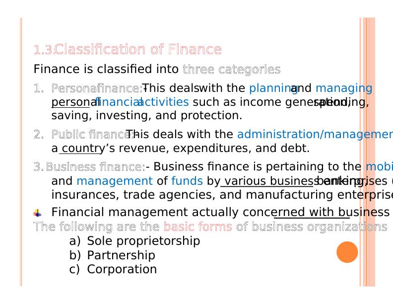 Financial Management Assignment Sample PDF