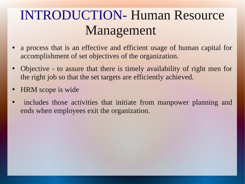 Human Resource Management - Functions, Differences from Personnel Management, Roles and Responsibilities of Line Manager, Impact of Legal Framework_2