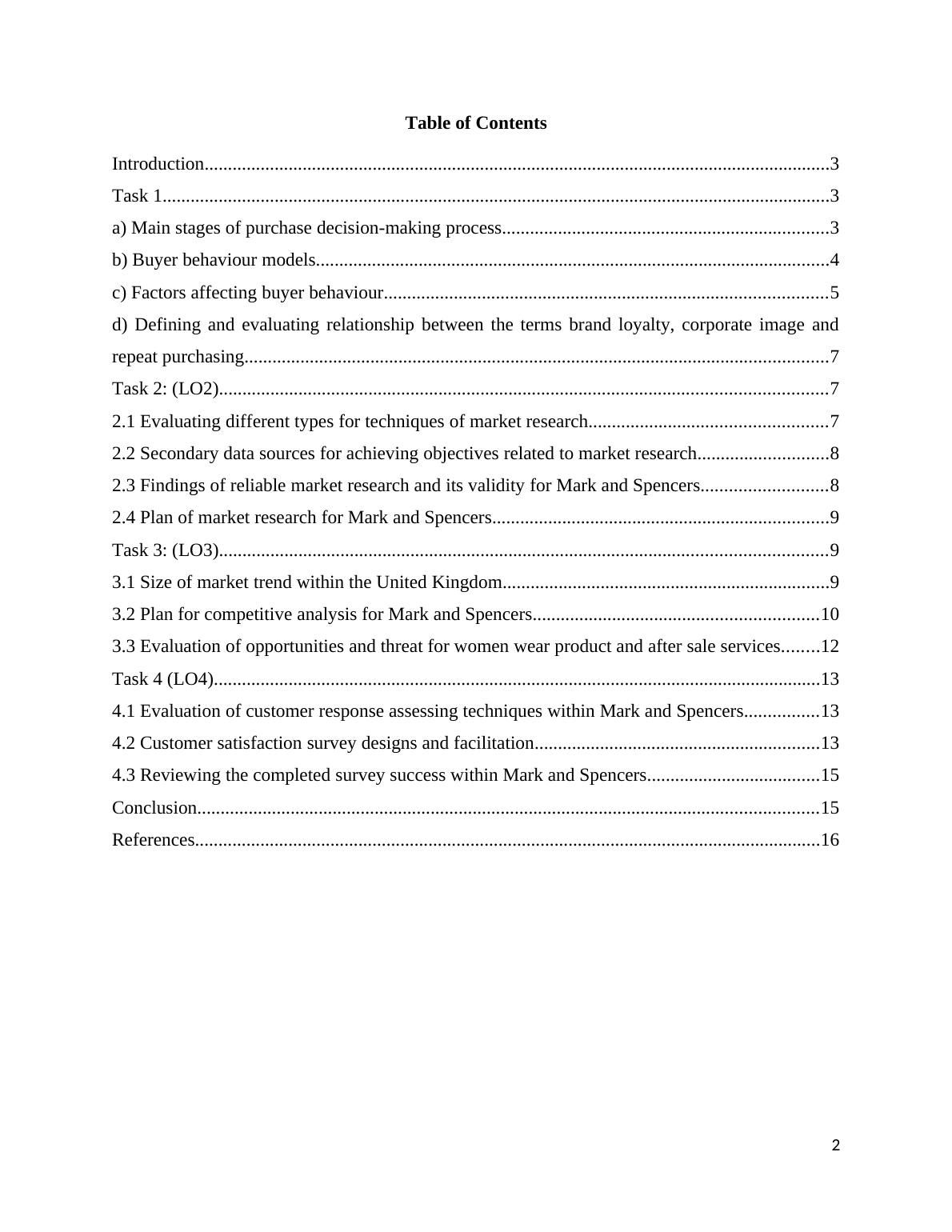 [FULL ACCESS] Marks & Spencer Competitive Analysis