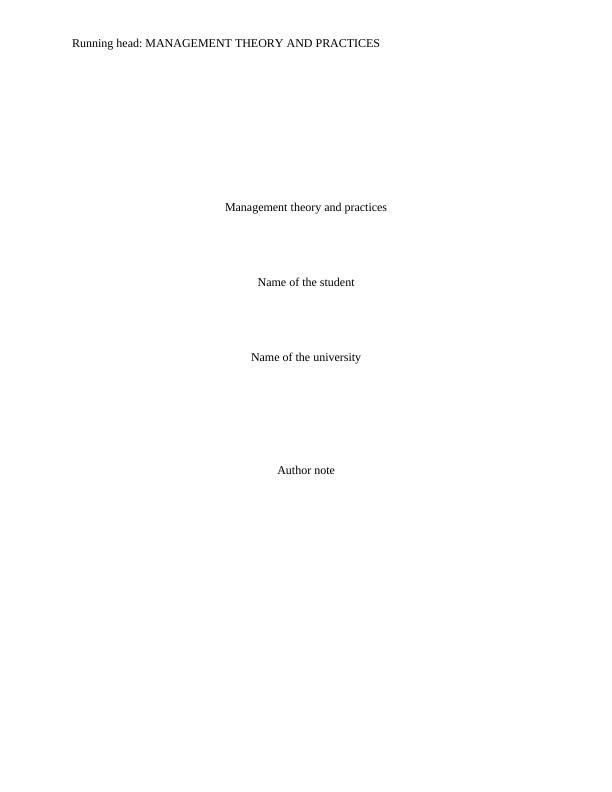 Management Theory and Practices_1