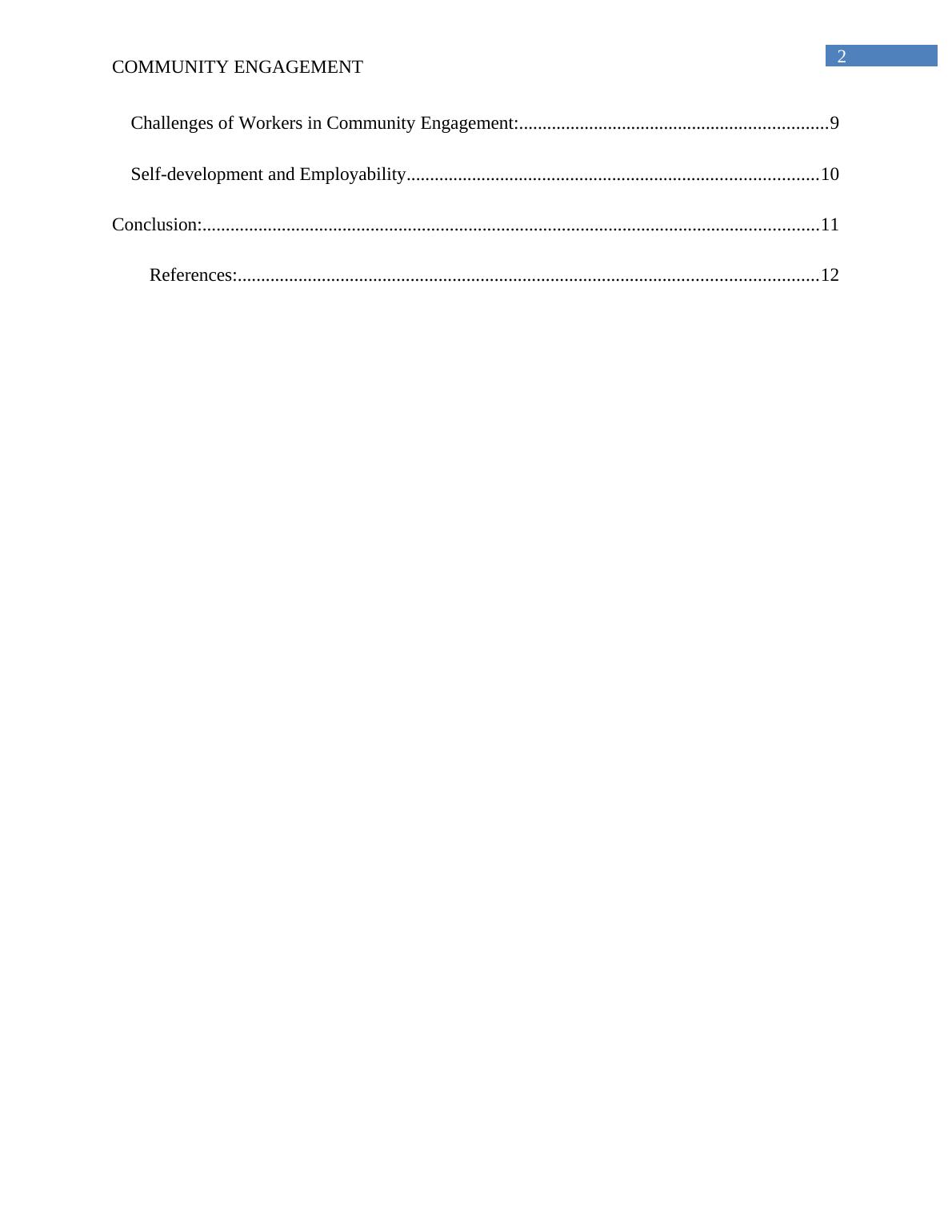 Community Engagement Theory