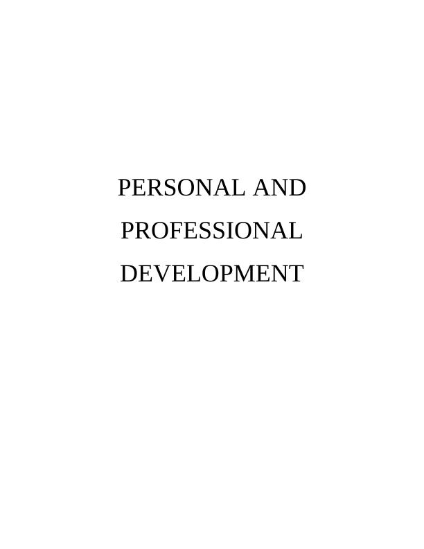 Self Managed Learning in Personal and Professional Development_1