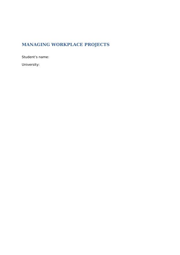 MANAGING WORKPLACE PROJECTS._1