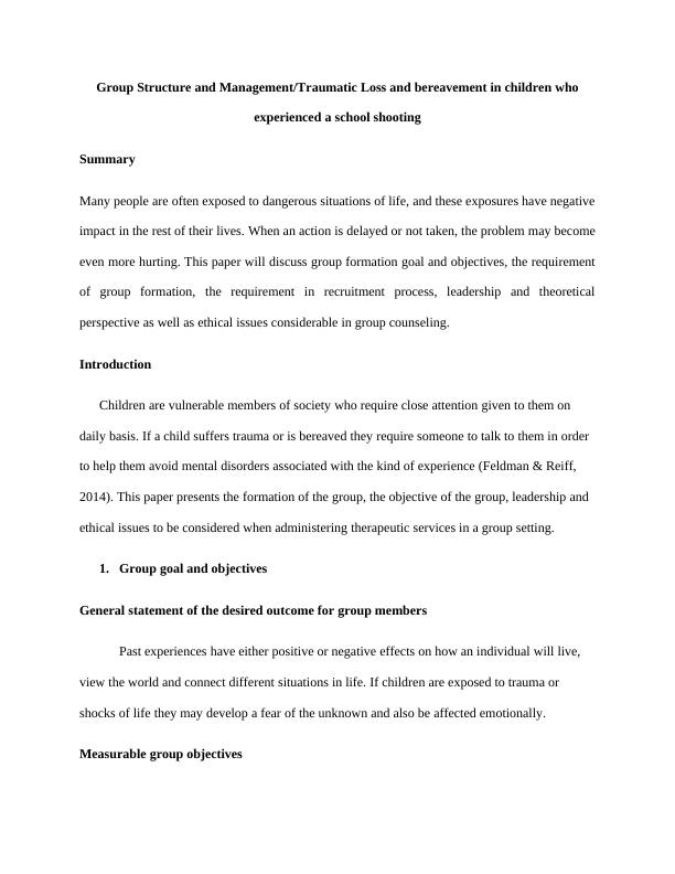 (PDF) Group Counselling - Mental Health_2