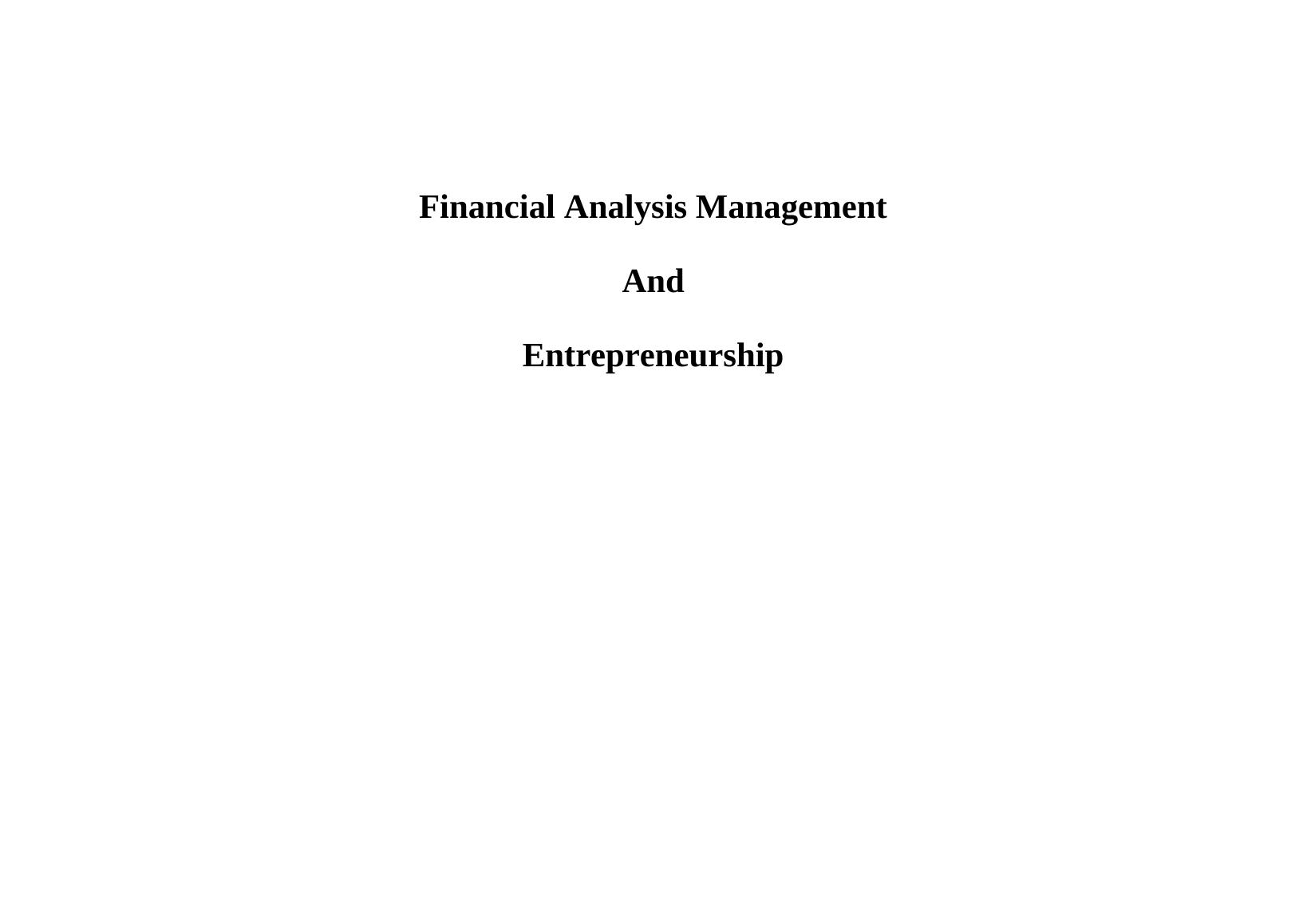 Financial Analysis Management - Apple and Samsung_1
