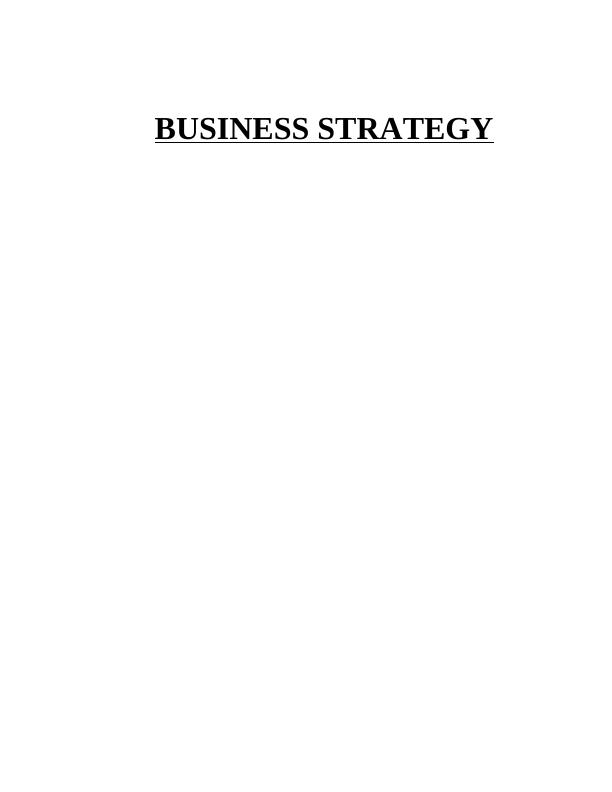 Business Strategy: Analyzing Macro and Internal Environment, Devising Tactics, and Producing a Strategic Management Plan_1