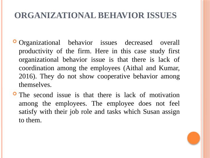 Organizational Behaviour: Case Study Analysis and Recommendations_6