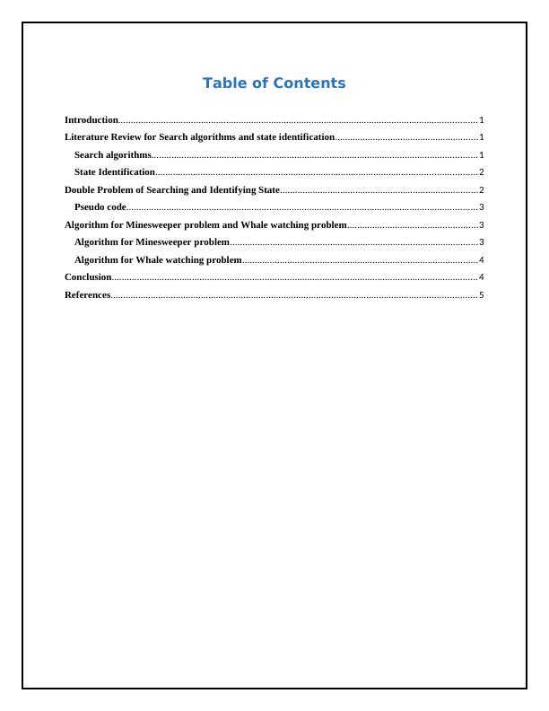 Programming. Table Of Contents Introduction