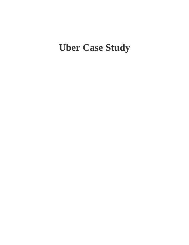 Uber Case Study : Assignment_1