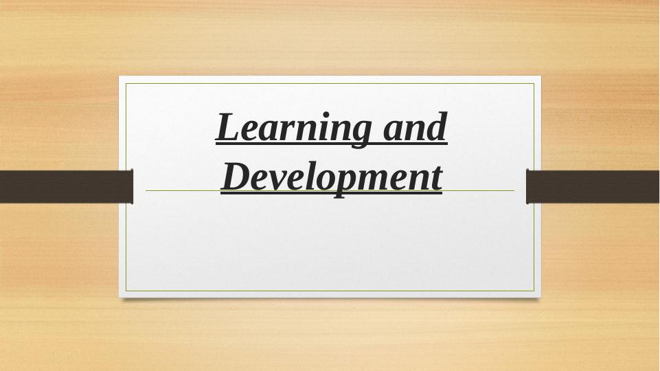 Learning and Development: Coaching Models and Self-Assessment Tools_1