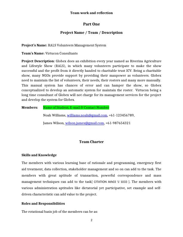 ICT Project Management  | Assignment | Globex_3