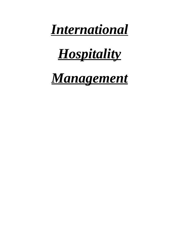 SWOT and PESTLE Analysis of Intercontinental Hotels Group_1