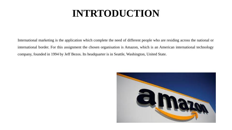International Marketing: Amazon_3