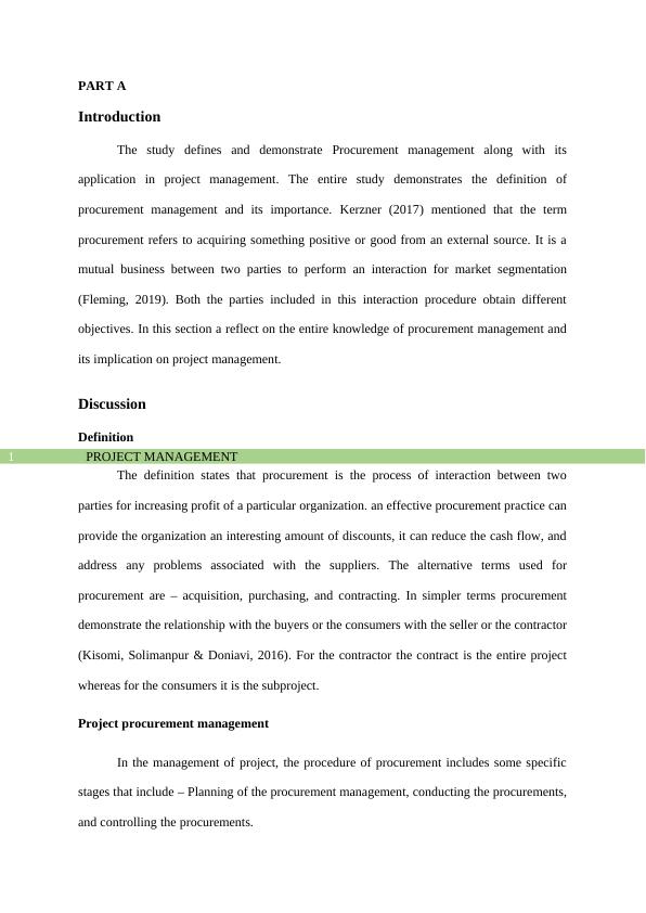 Procurement Management | Project Management_2