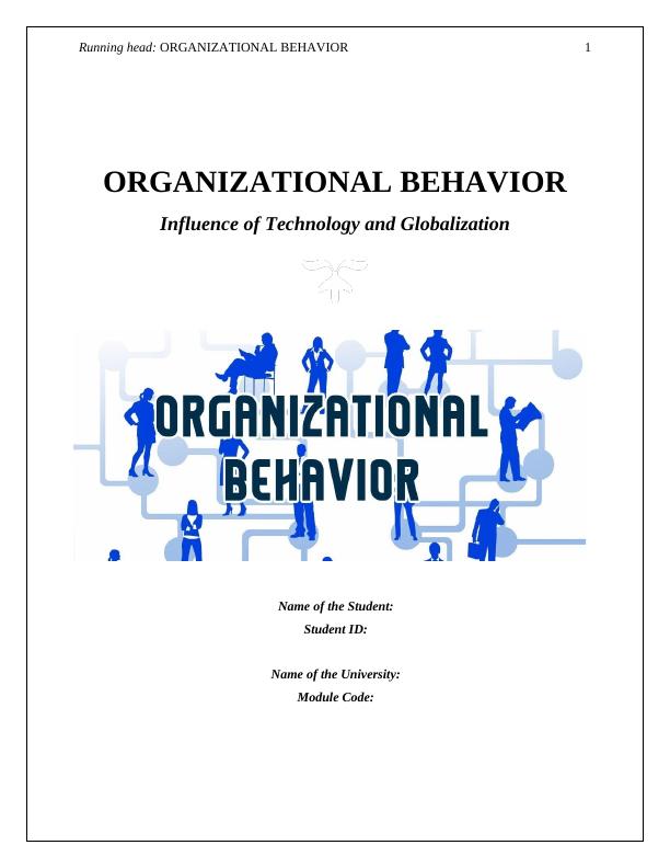 assignment on organizational behavior pdf