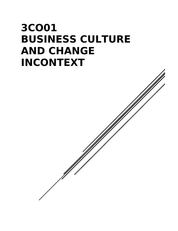 Business Culture and Change in Context_1