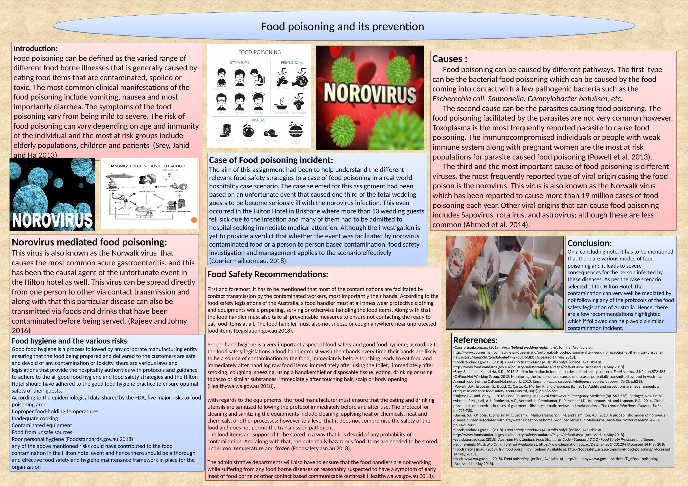 Assignment on Food poisoning PDF_1