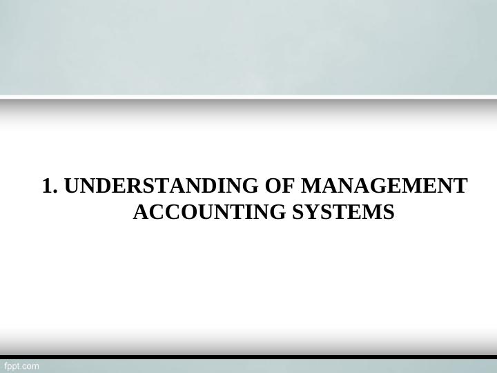 Management Accounting: Understanding Systems, Techniques, and Tools_4