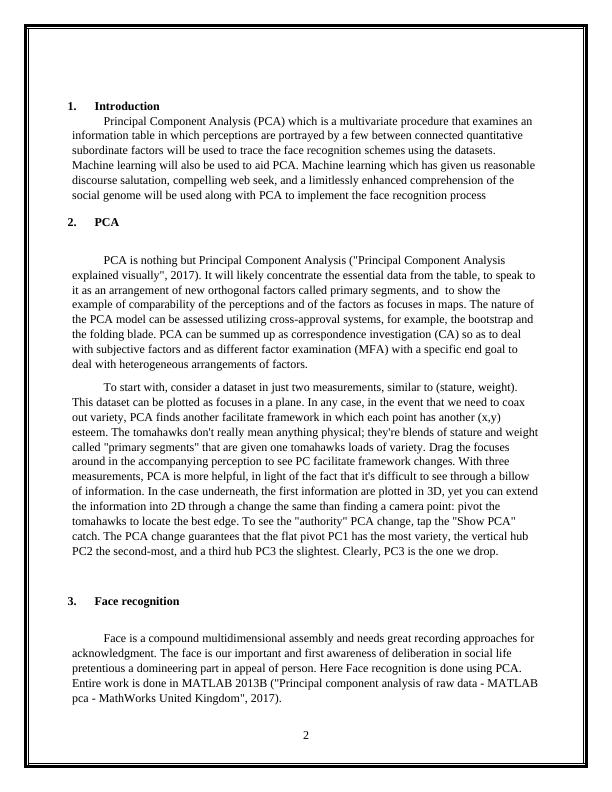 Principal Component Analysis (PCA) - Assignment_3