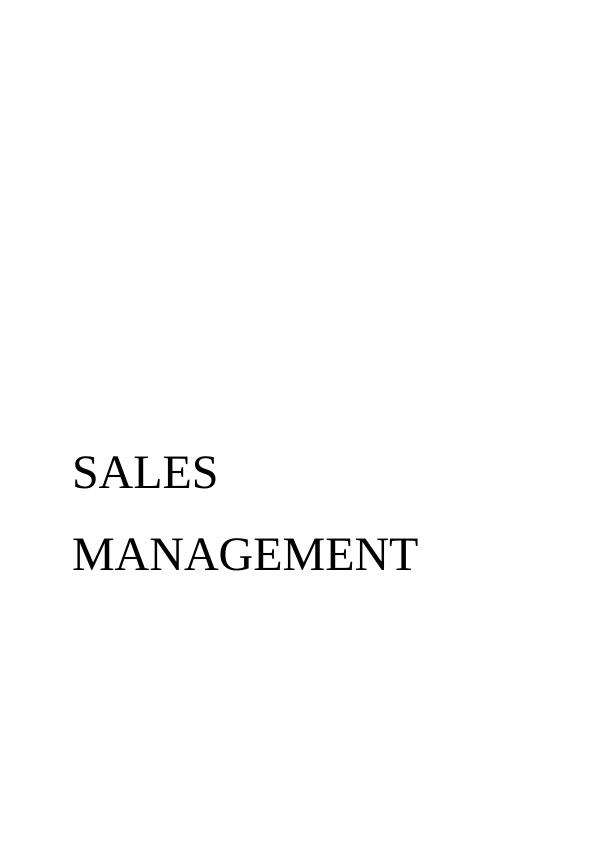 Sales Management: Principles, Importance, and Strategies_1