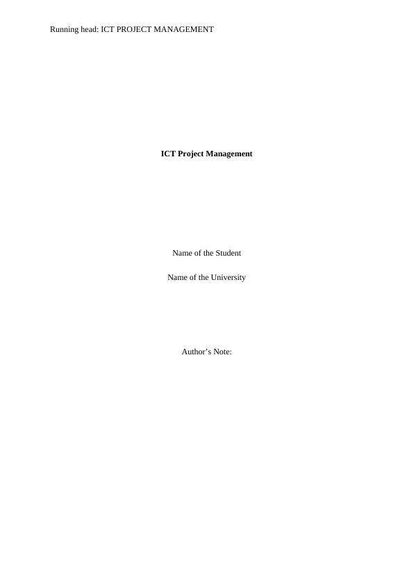 ICT Project Management   Assignment PDF_1