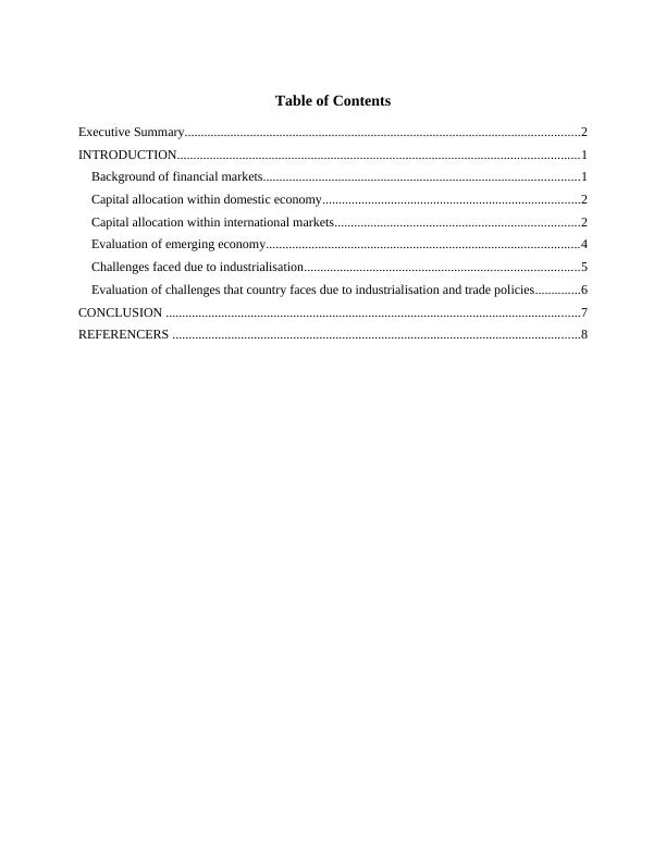 dissertation report on finance