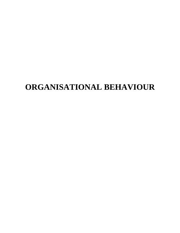 Concepts and Philosophy of Organisational Behaviour within Tesco_1