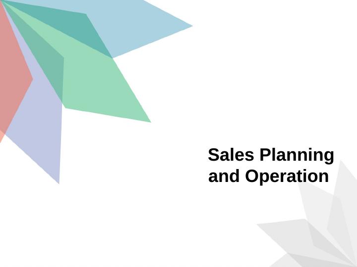 Sales Planning and Operations in the UK_1