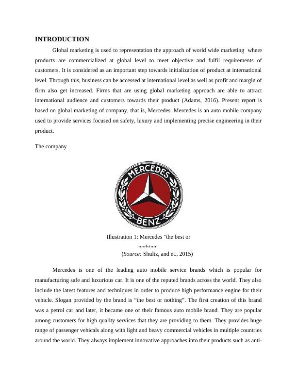 Global marketing strategy of Mercedes company_3