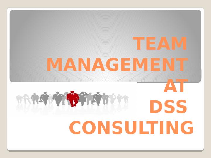 Team Management At Dss Consulting_1