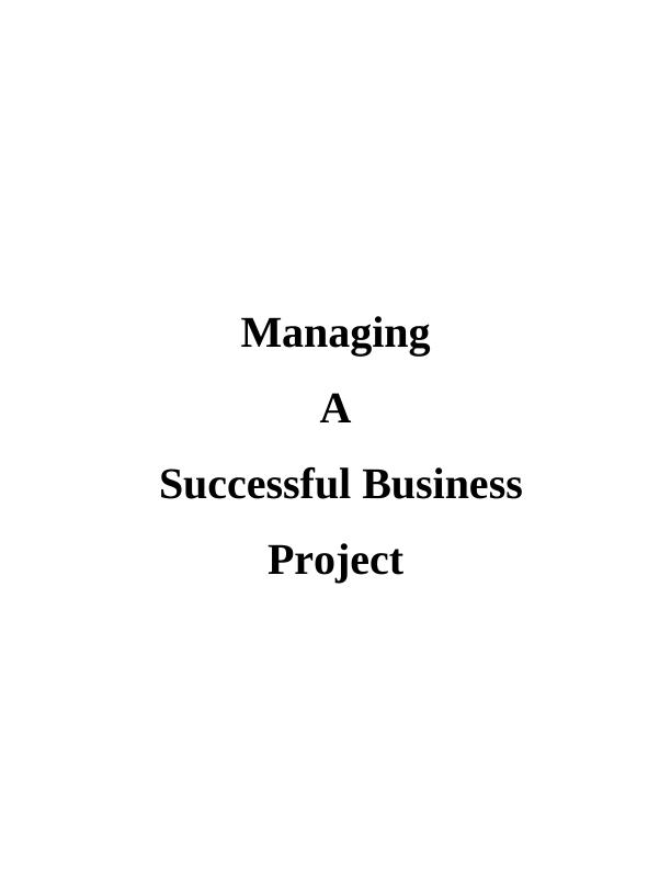 Managing Successful Business Project - Charlotte Street Hotel_1
