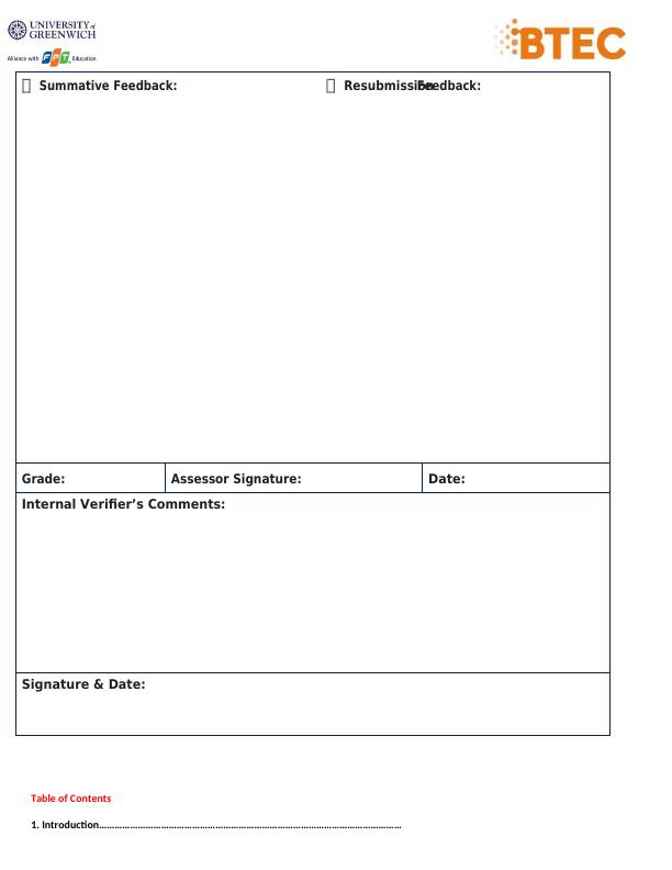 Unit 1 Business and Business Environment : Assignment (Doc)_2