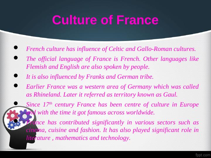 Comparison of Cultural, Physical, and Social Features of France and Thailand_4
