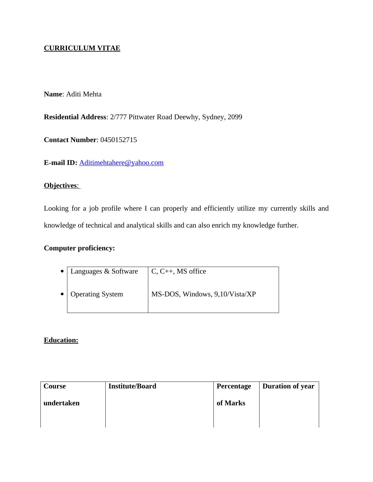 Assignment on Cover Letter_2