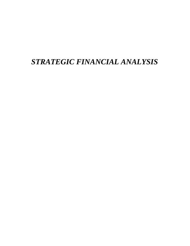 (DOC) Complete Strategic Finance Assignment_1