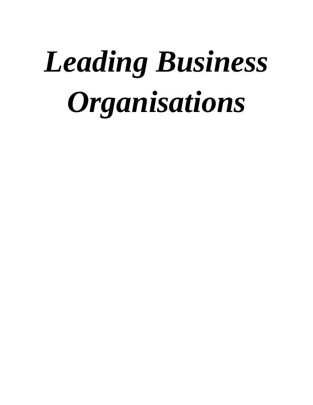 The Disney Organizational Structure_1
