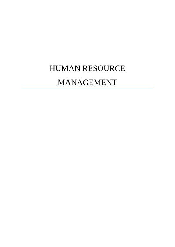 Purpose and Functions of HRM_1