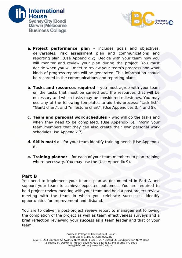 BSBWOR502 Lead and manage team effectiveness Task 2 | Desklib_5