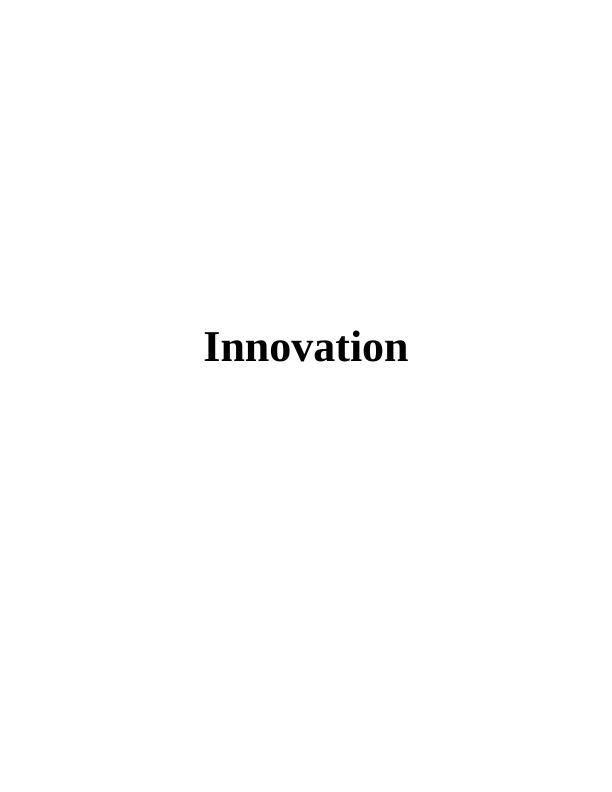 Project on Innovation and Invention - Fordway_1