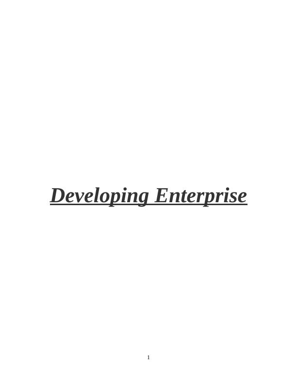 Developing Enterprise_1