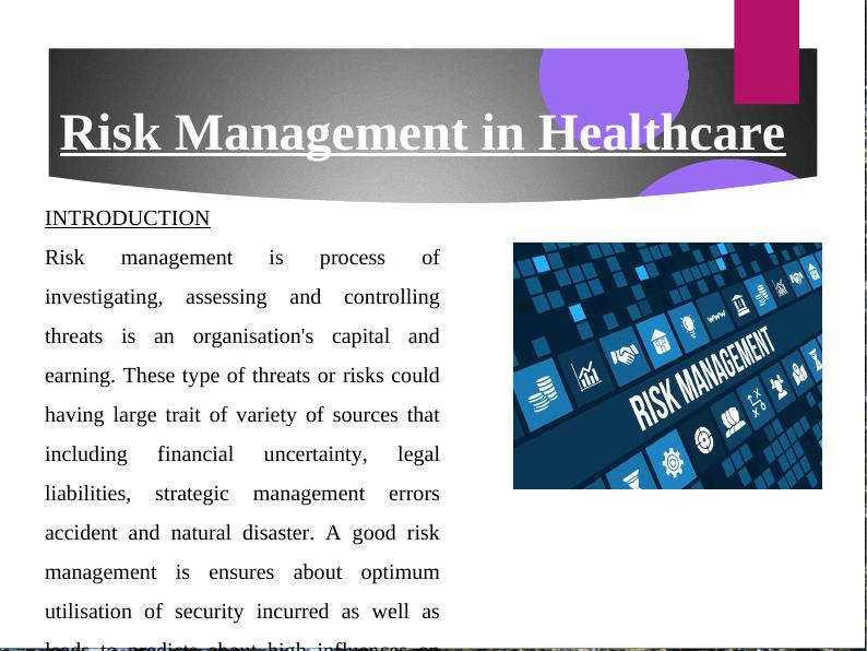 Risk Management in Healthcare_1
